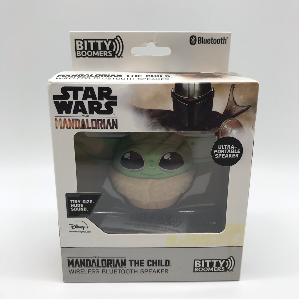 Star Wars Mandalorian The Child Bitty Boomers Portable Bluetooth Speaker
